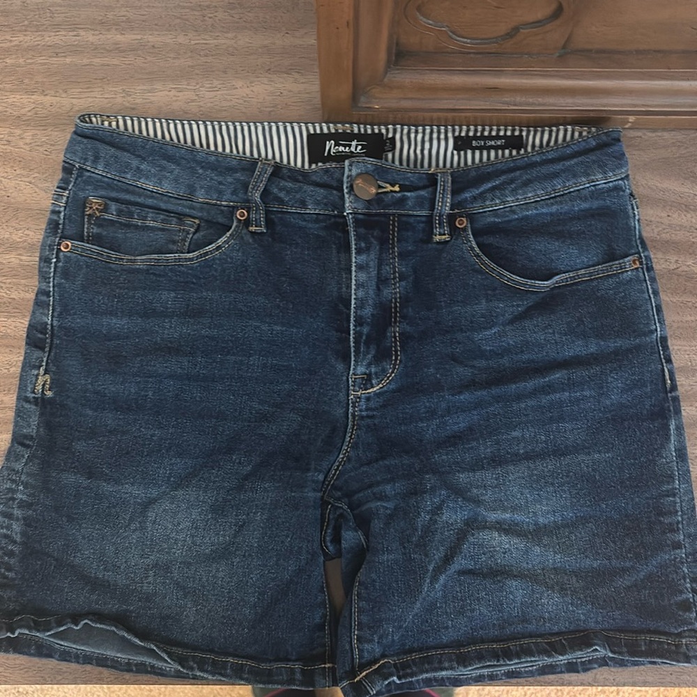 Nanette Lepore blue boy shorts